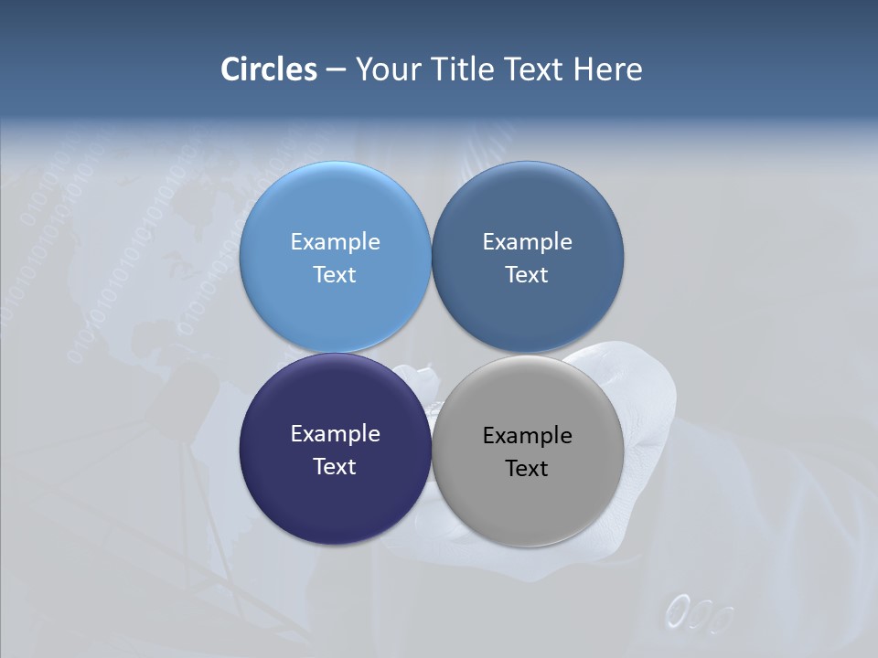 Signal Wireless Suit PowerPoint Template