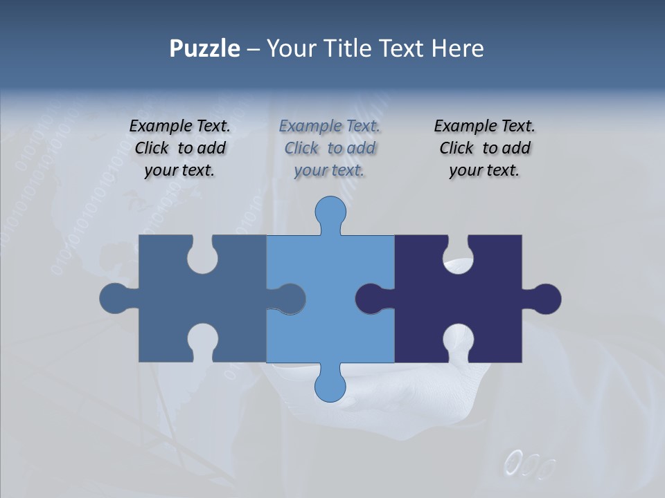 Signal Wireless Suit PowerPoint Template