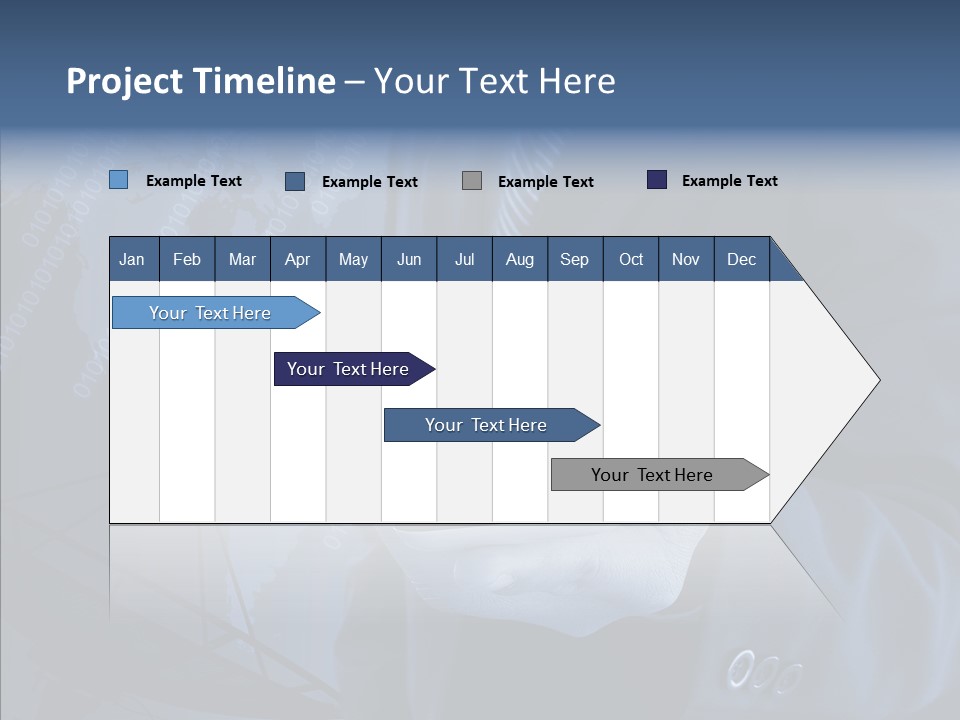 Signal Wireless Suit PowerPoint Template