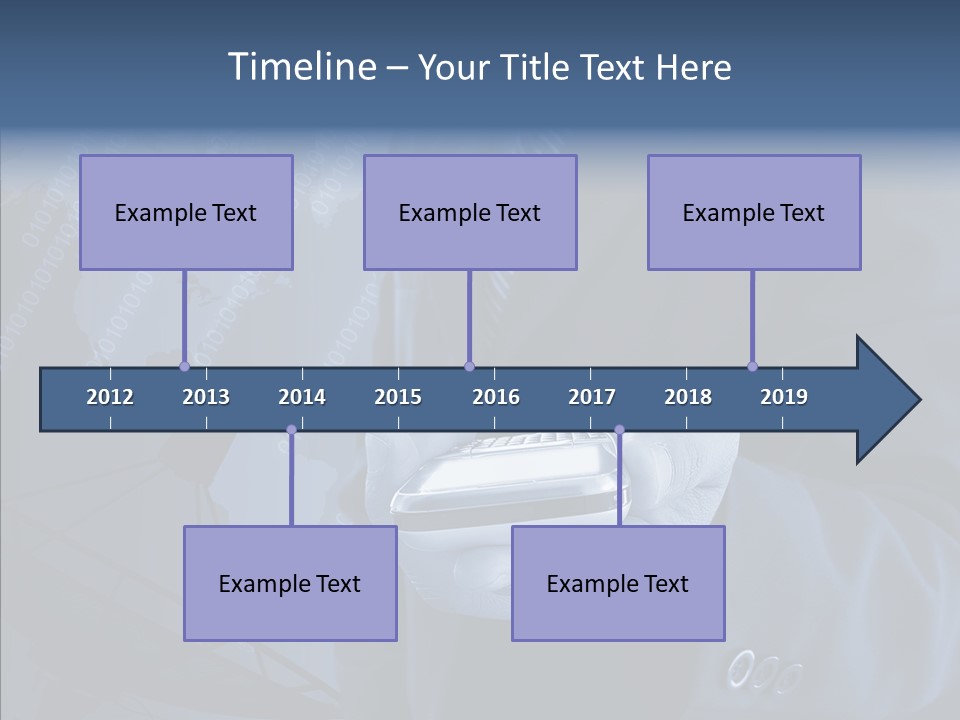 Signal Wireless Suit PowerPoint Template