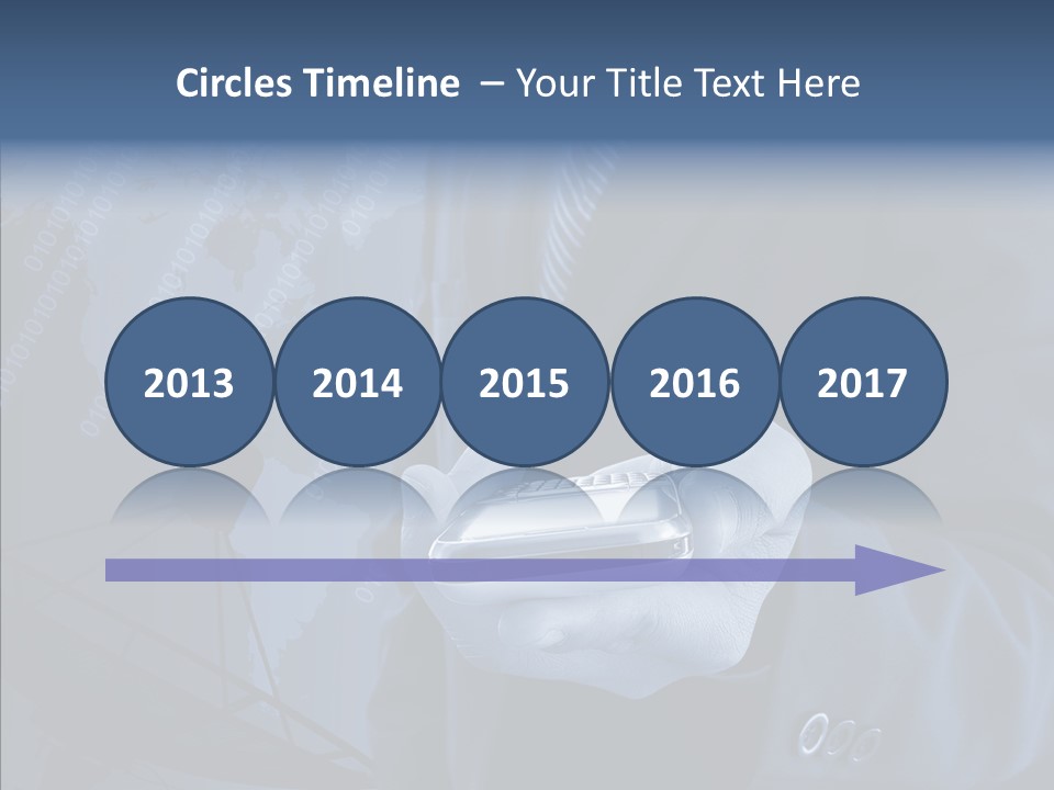 Signal Wireless Suit PowerPoint Template