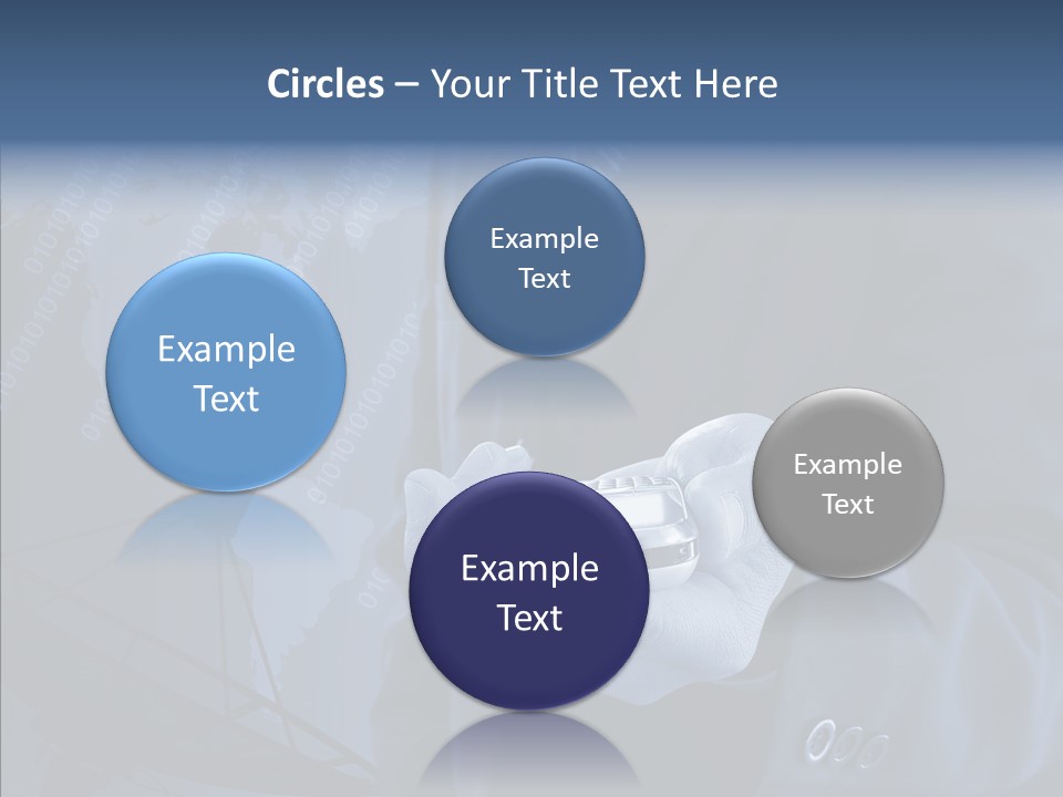 Signal Wireless Suit PowerPoint Template