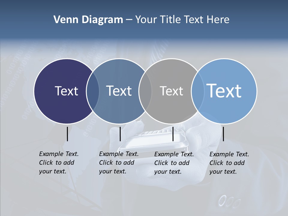 Signal Wireless Suit PowerPoint Template
