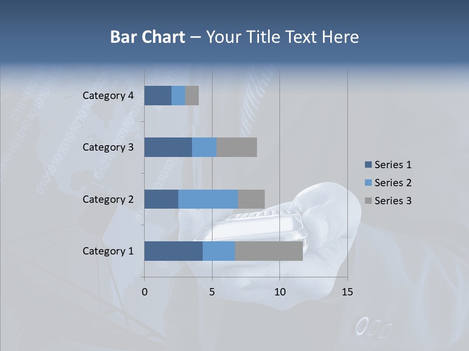 Signal Wireless Suit PowerPoint Template