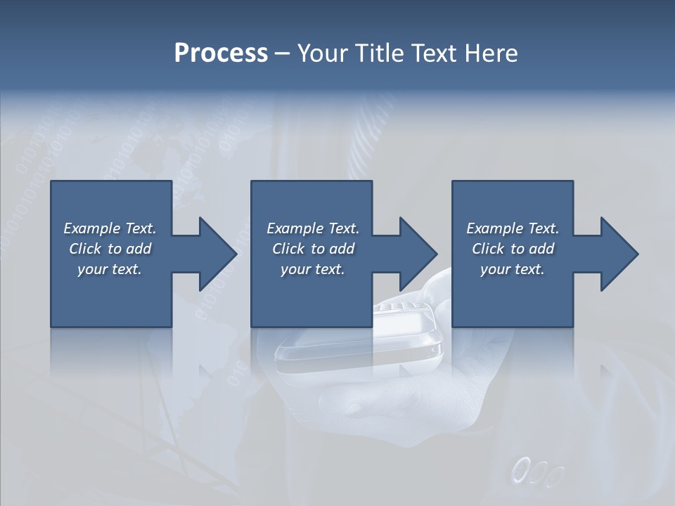 Signal Wireless Suit PowerPoint Template