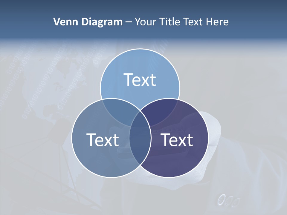 Signal Wireless Suit PowerPoint Template