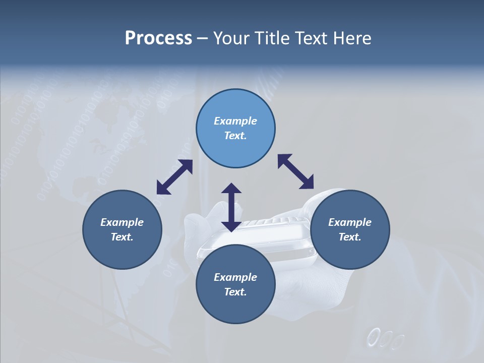 Signal Wireless Suit PowerPoint Template