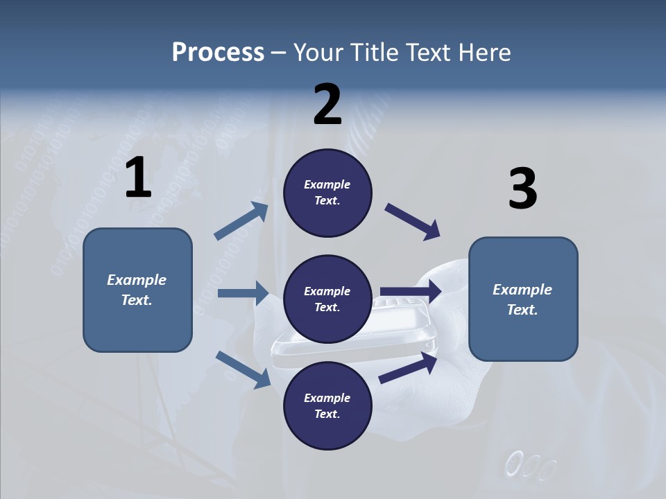 Signal Wireless Suit PowerPoint Template