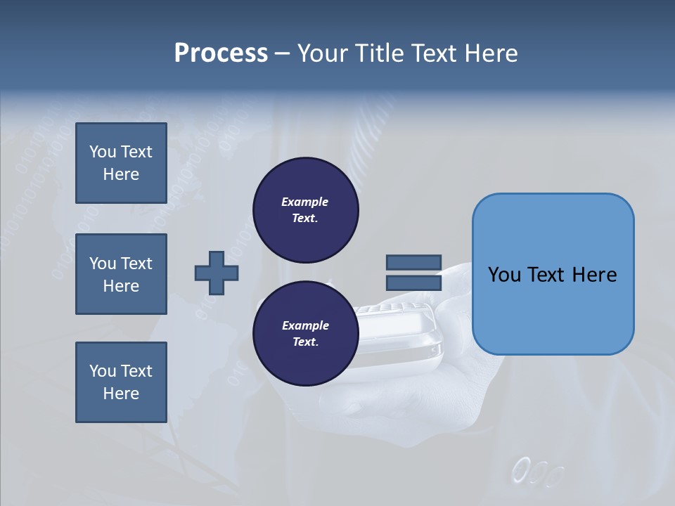 Signal Wireless Suit PowerPoint Template