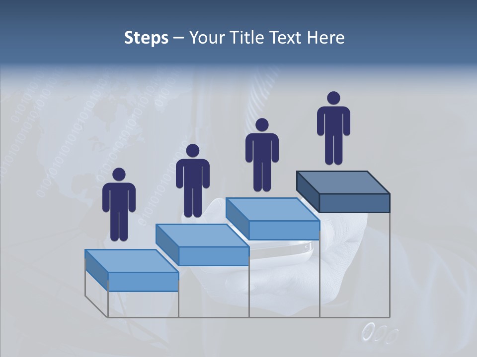 Signal Wireless Suit PowerPoint Template