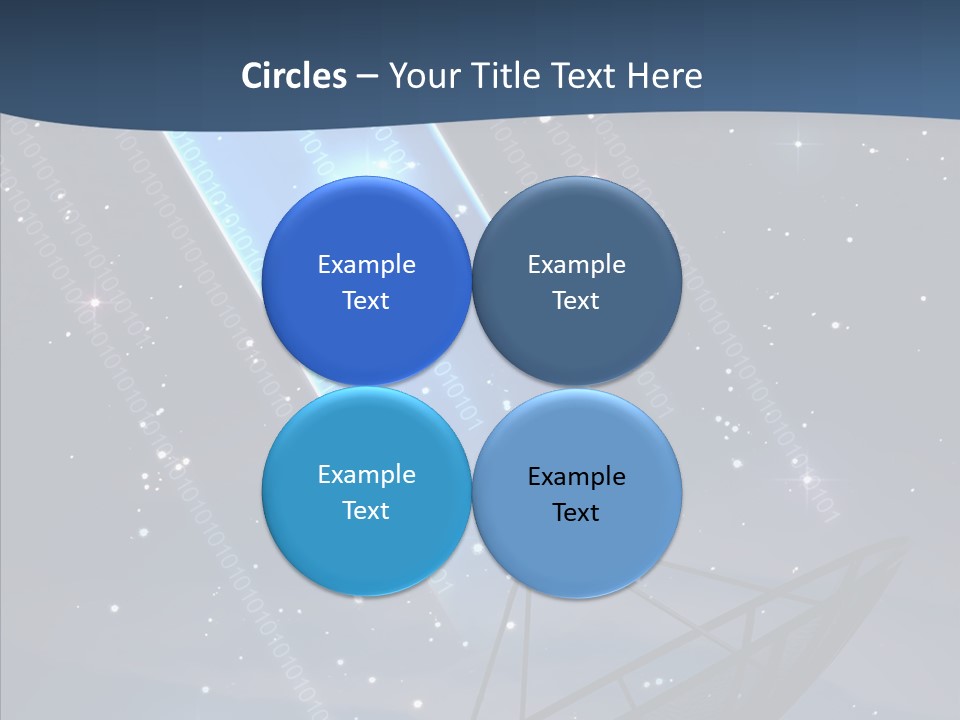 Computer Radar Associate PowerPoint Template