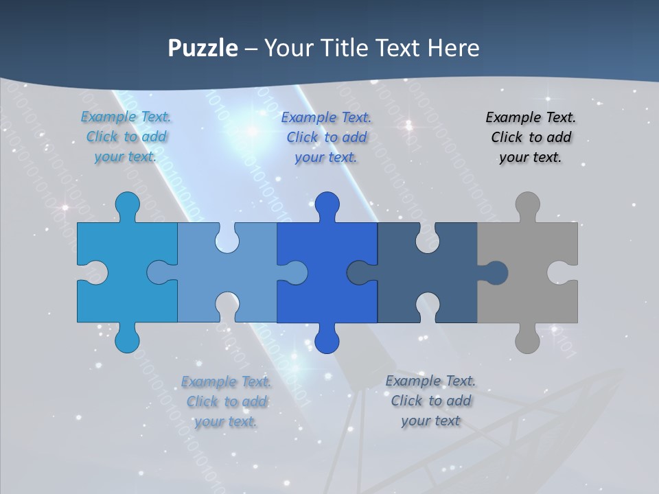 Computer Radar Associate PowerPoint Template