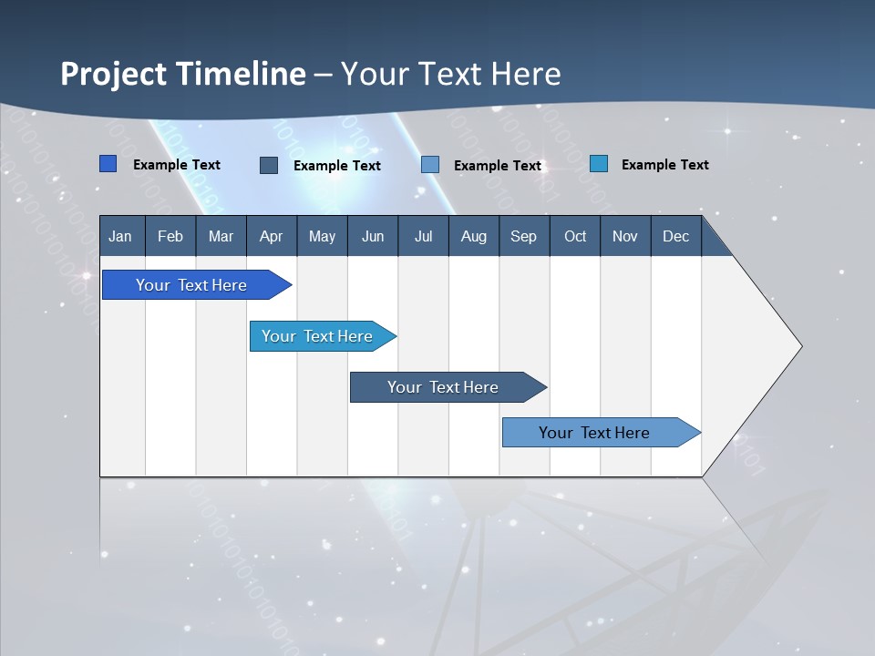 Computer Radar Associate PowerPoint Template