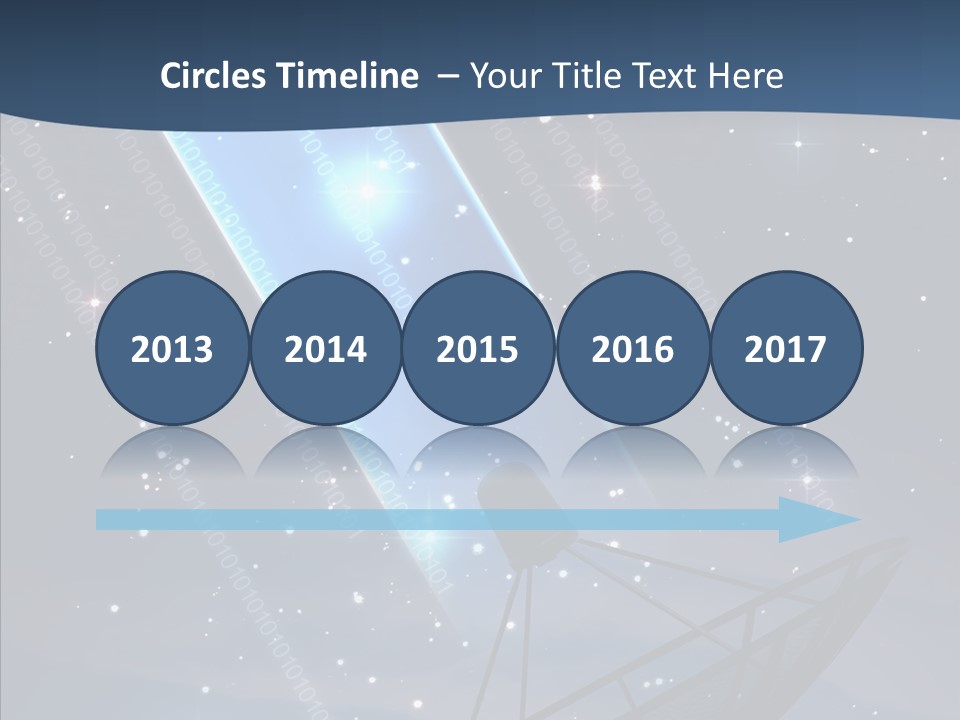 Computer Radar Associate PowerPoint Template