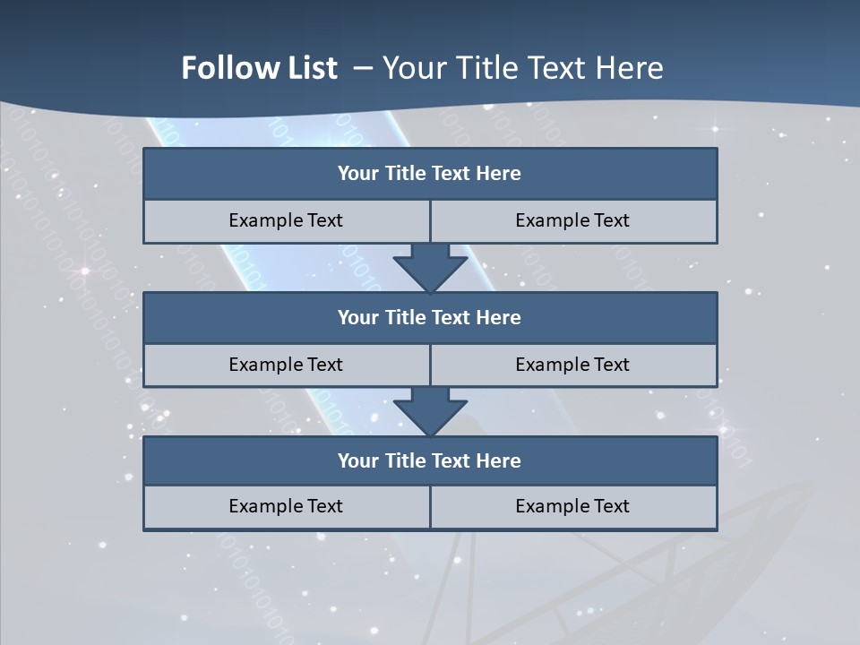 Computer Radar Associate PowerPoint Template