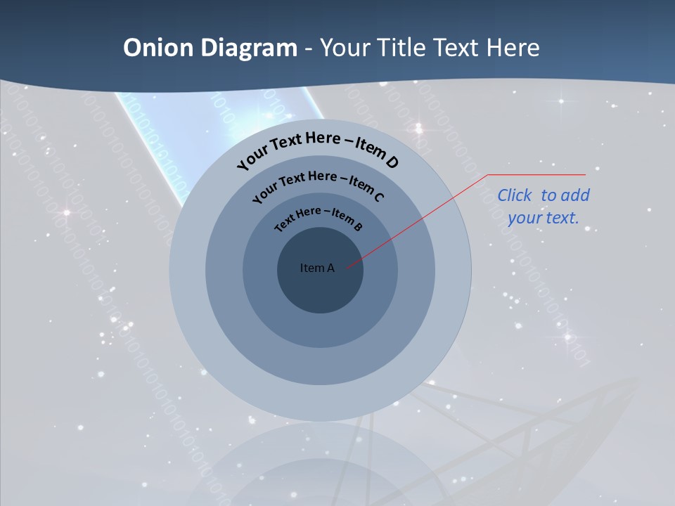 Computer Radar Associate PowerPoint Template