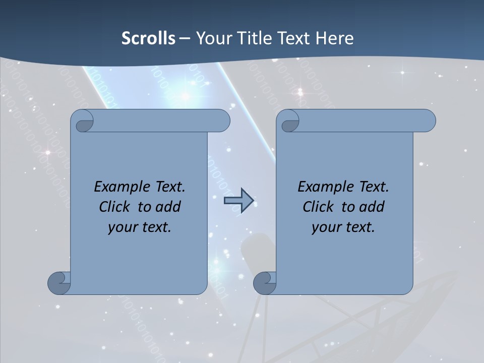 Computer Radar Associate PowerPoint Template