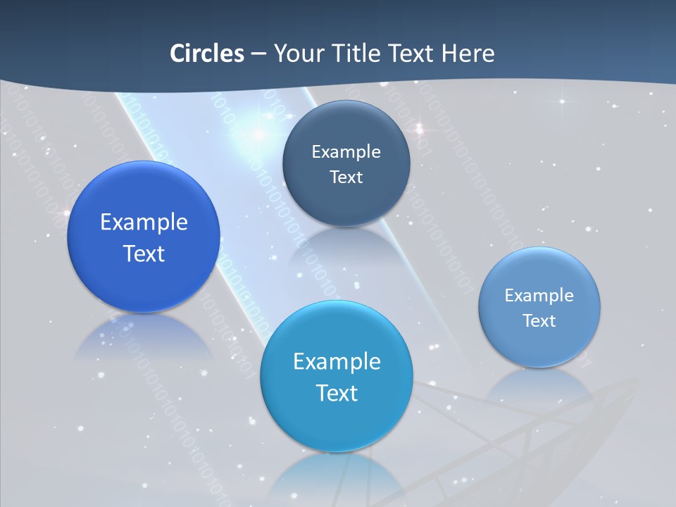 Computer Radar Associate PowerPoint Template