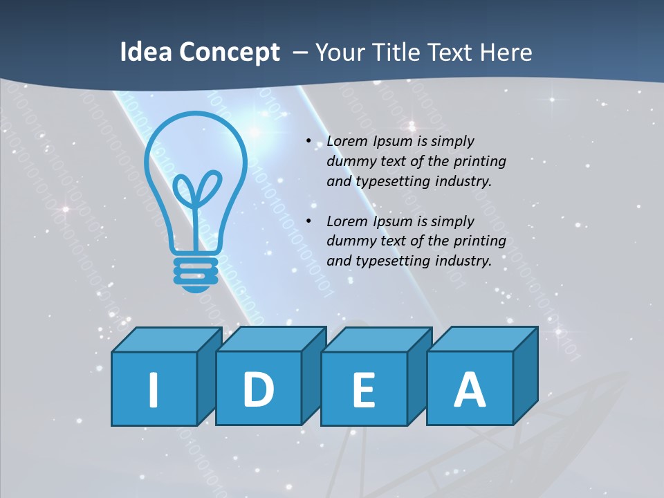 Computer Radar Associate PowerPoint Template