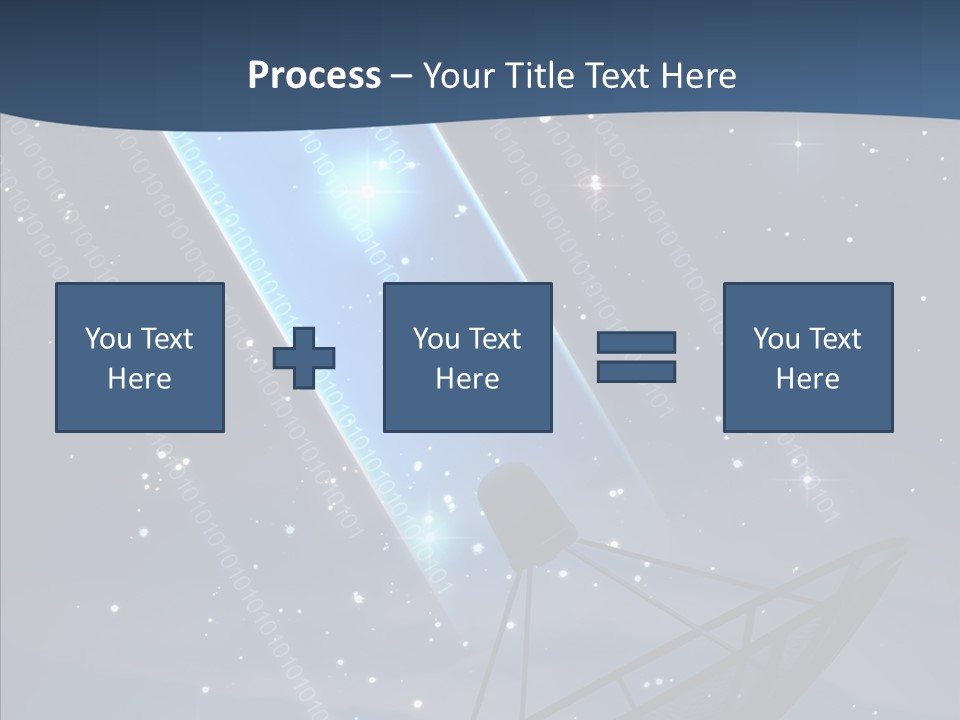 Computer Radar Associate PowerPoint Template