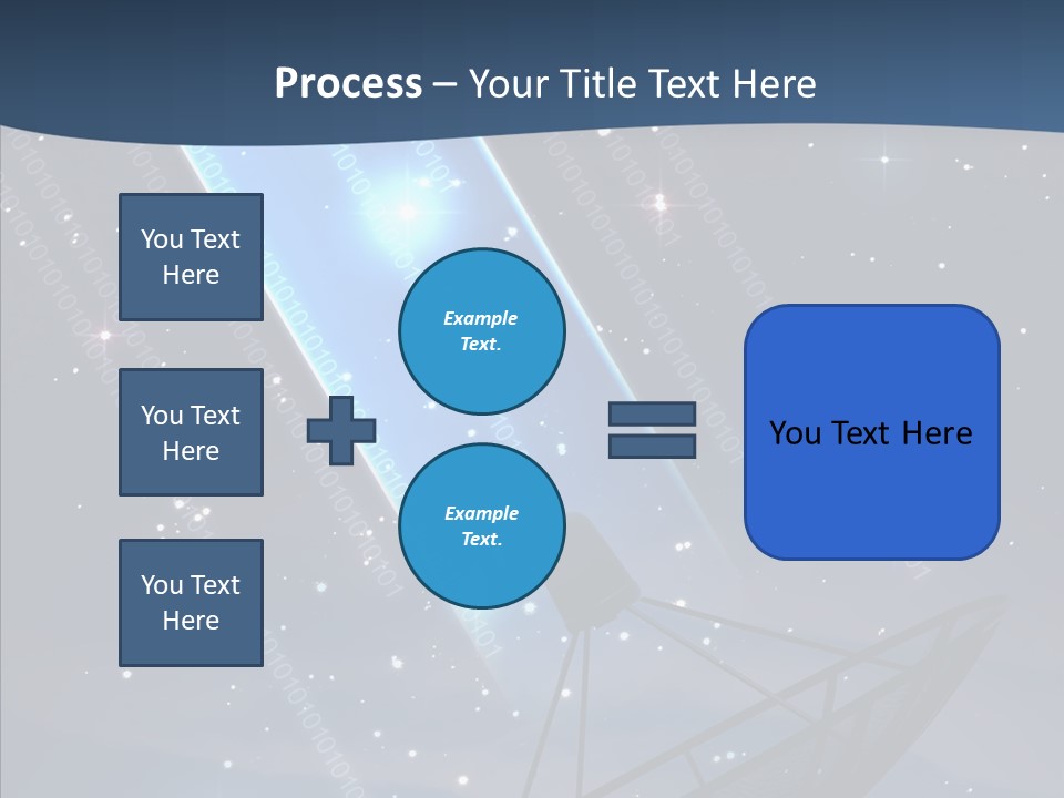 Computer Radar Associate PowerPoint Template