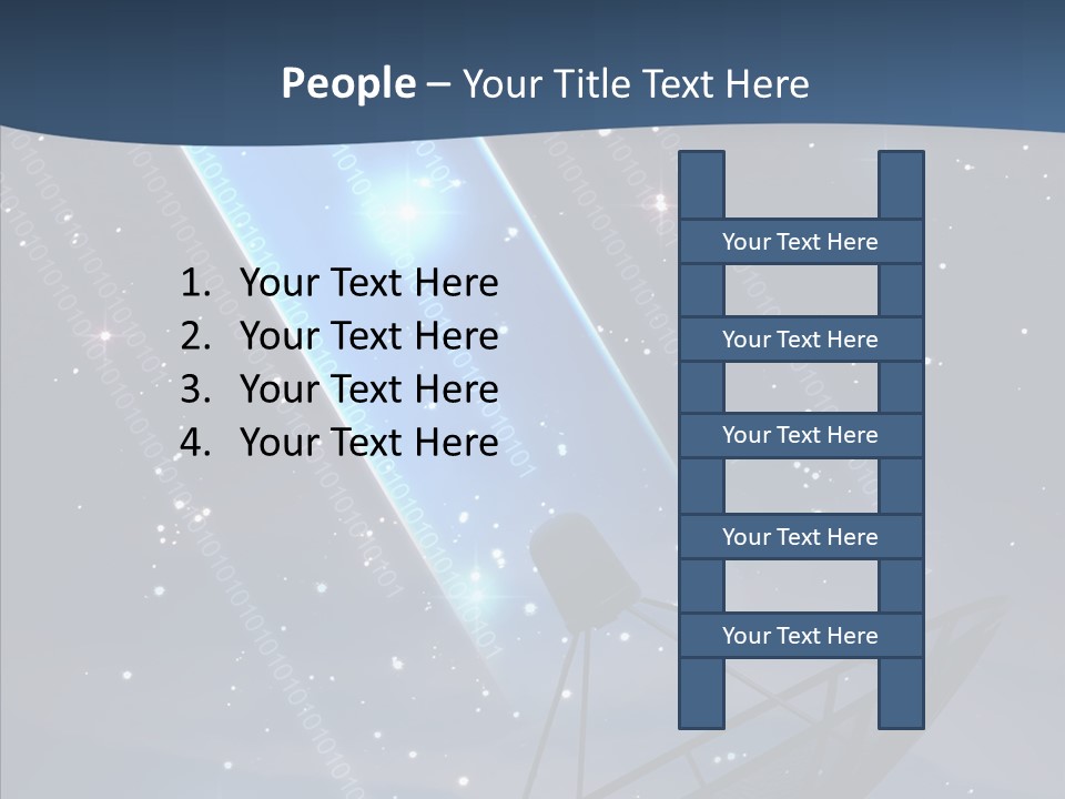 Computer Radar Associate PowerPoint Template
