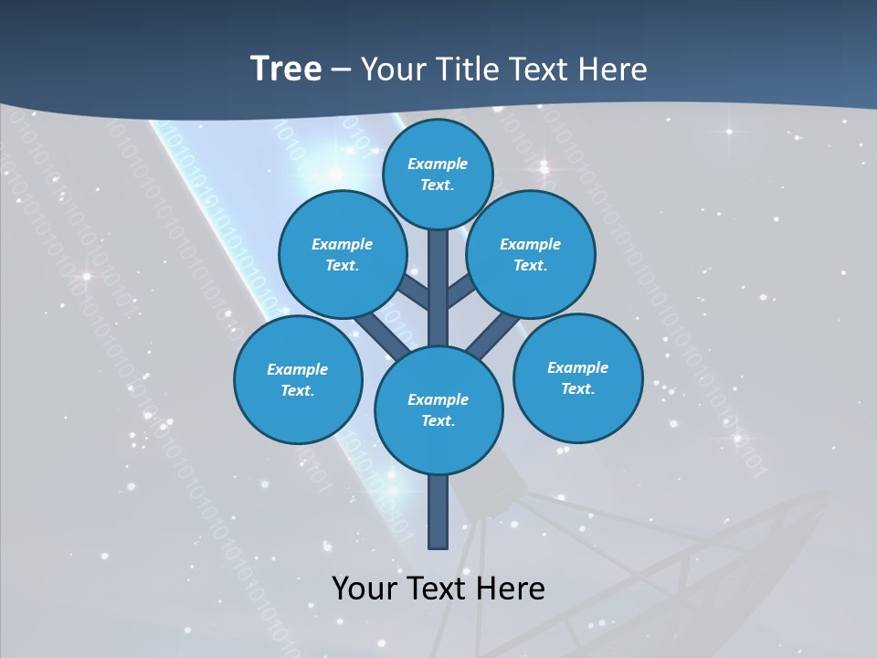 Computer Radar Associate PowerPoint Template