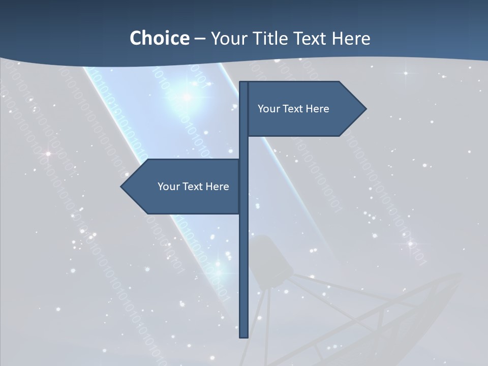 Computer Radar Associate PowerPoint Template