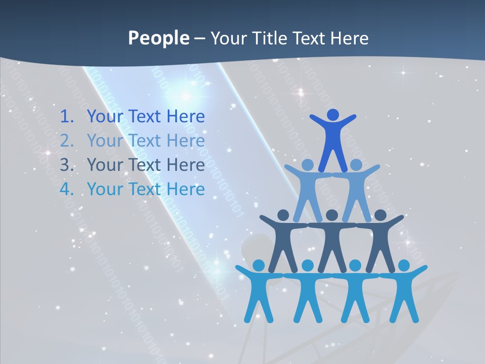Computer Radar Associate PowerPoint Template