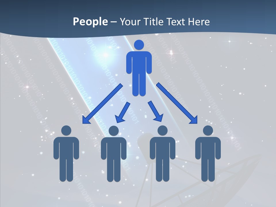 Computer Radar Associate PowerPoint Template