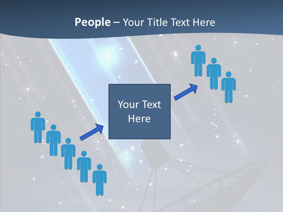 Computer Radar Associate PowerPoint Template