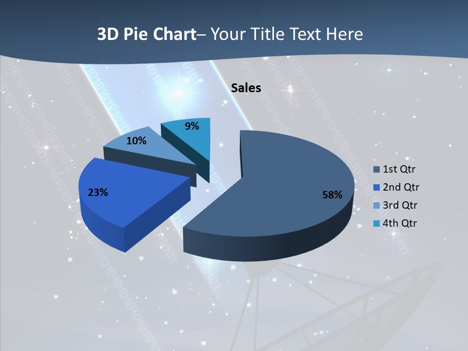 Computer Radar Associate PowerPoint Template