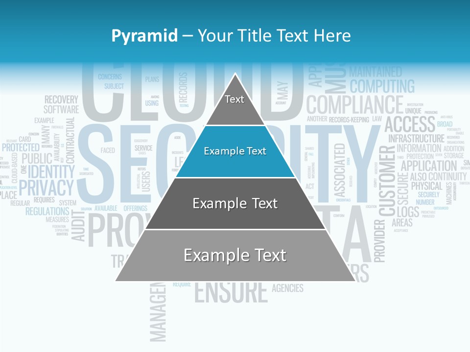 Solution Words Artwork PowerPoint Template