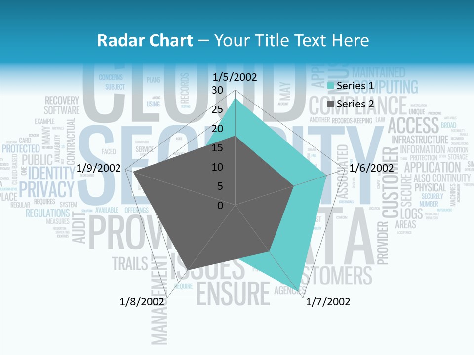 Solution Words Artwork PowerPoint Template