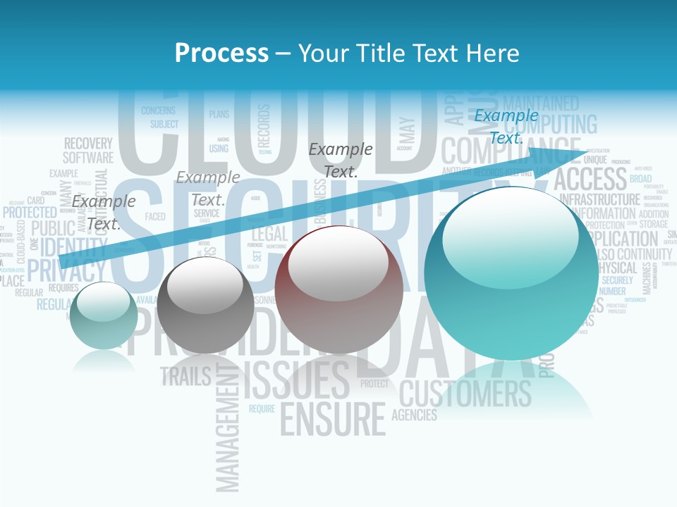 Solution Words Artwork PowerPoint Template