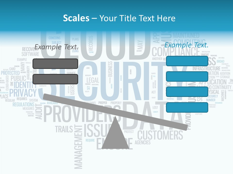 Solution Words Artwork PowerPoint Template