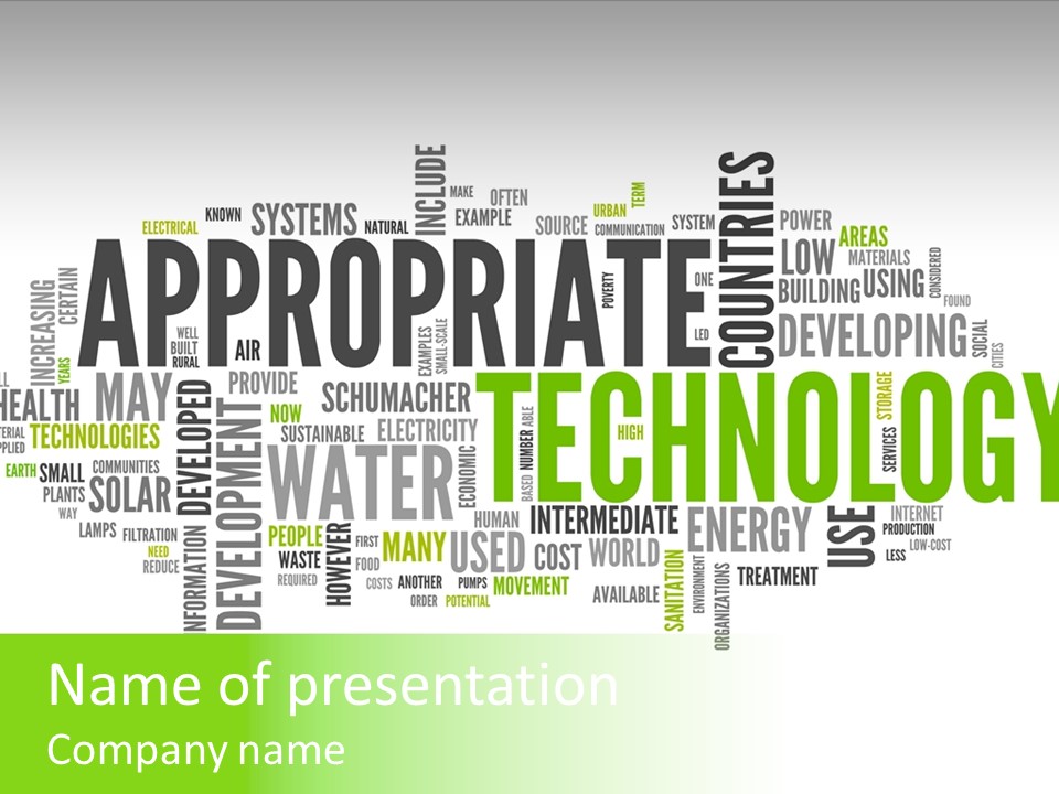 Tag Design Image PowerPoint Template