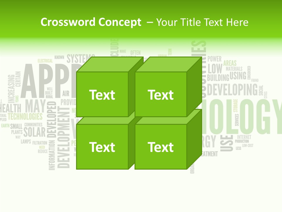 Tag Design Image PowerPoint Template