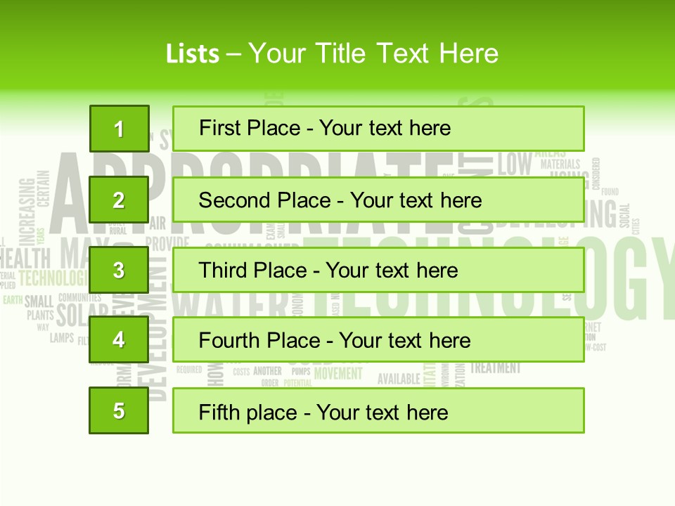 Tag Design Image PowerPoint Template