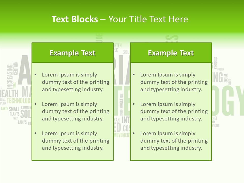 Tag Design Image PowerPoint Template