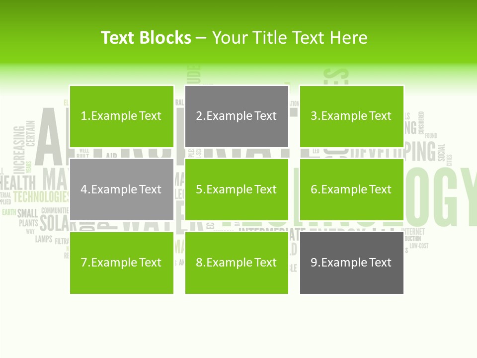 Tag Design Image PowerPoint Template