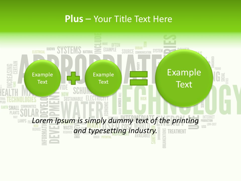 Tag Design Image PowerPoint Template