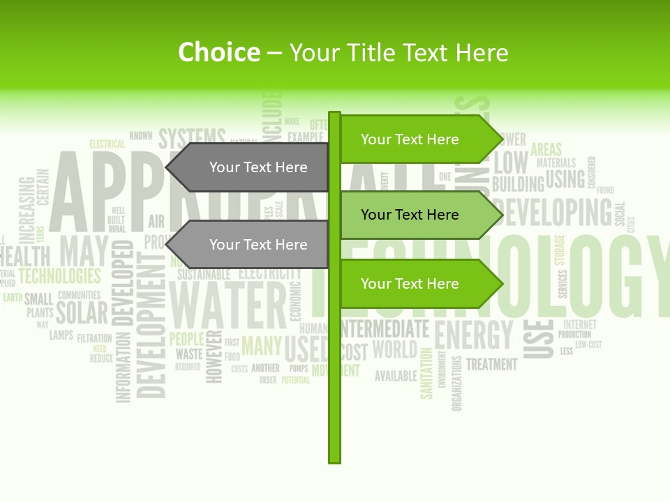 Tag Design Image PowerPoint Template