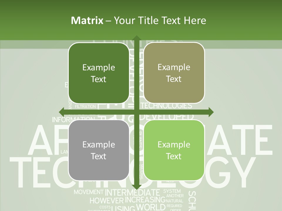 Economic Sustainable Appropriate PowerPoint Template