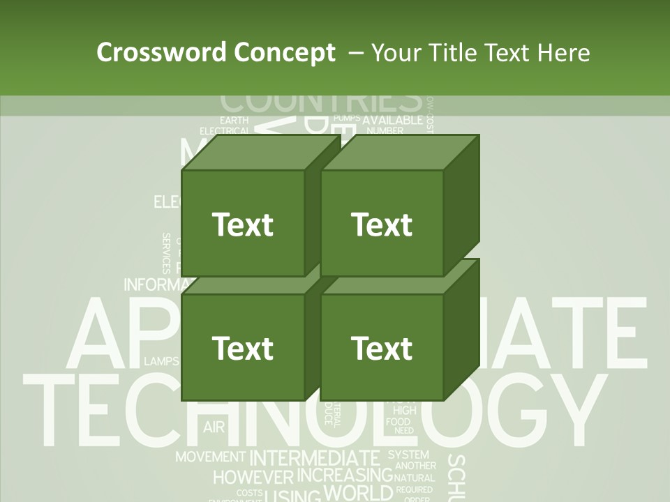 Economic Sustainable Appropriate PowerPoint Template