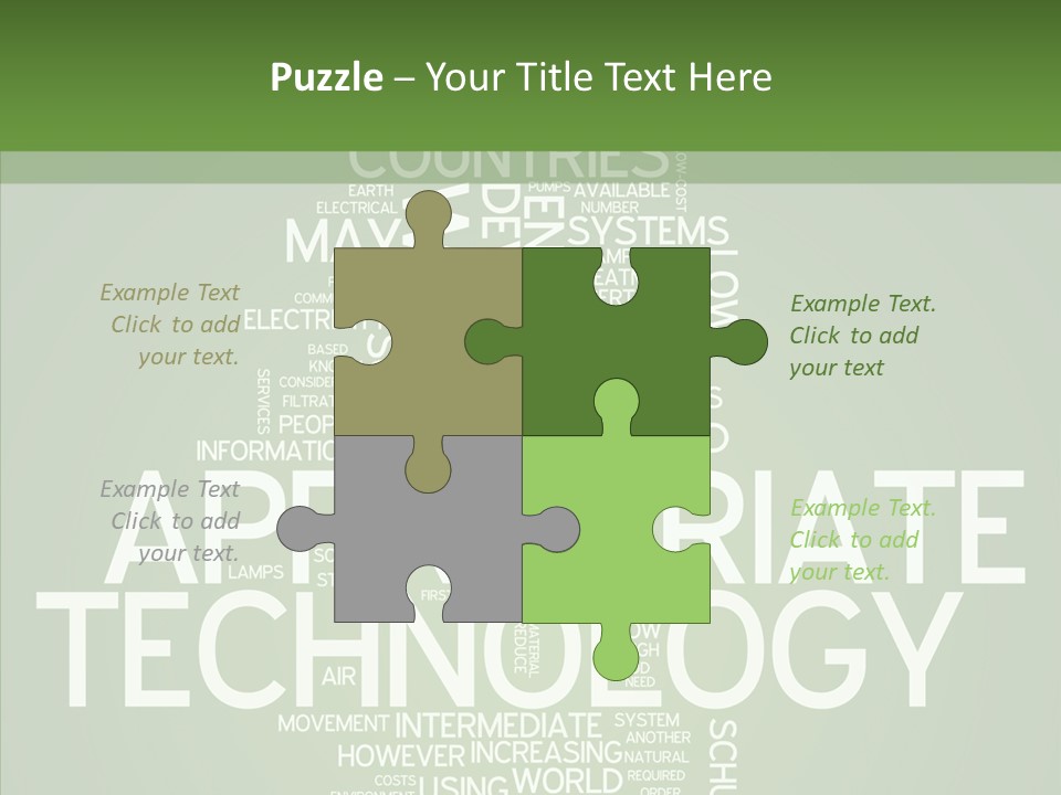 Economic Sustainable Appropriate PowerPoint Template