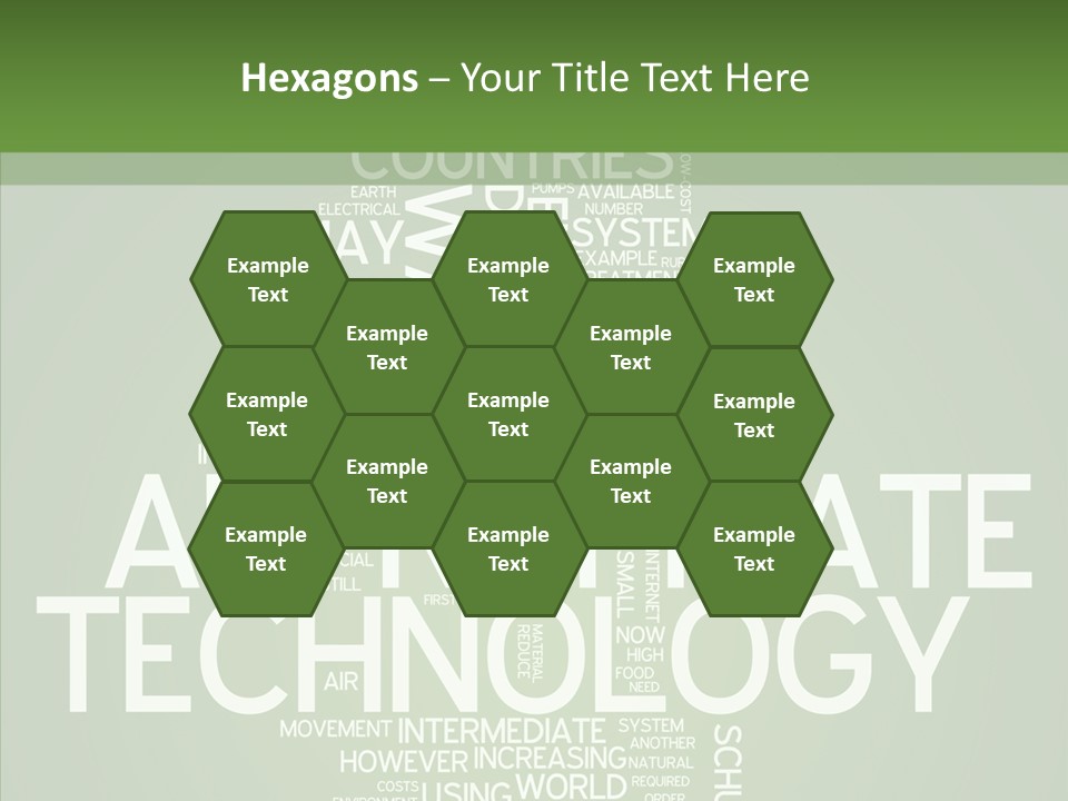 Economic Sustainable Appropriate PowerPoint Template