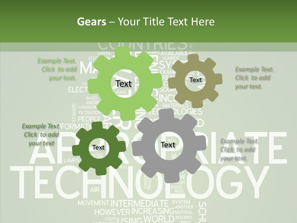 Economic Sustainable Appropriate PowerPoint Template