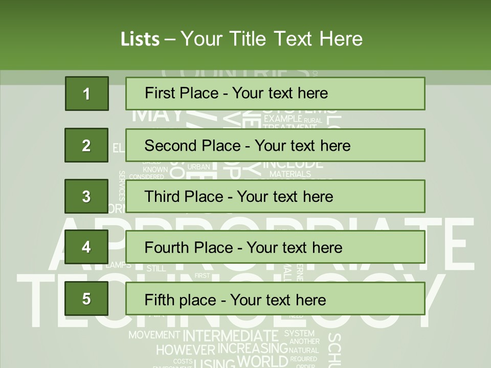 Economic Sustainable Appropriate PowerPoint Template