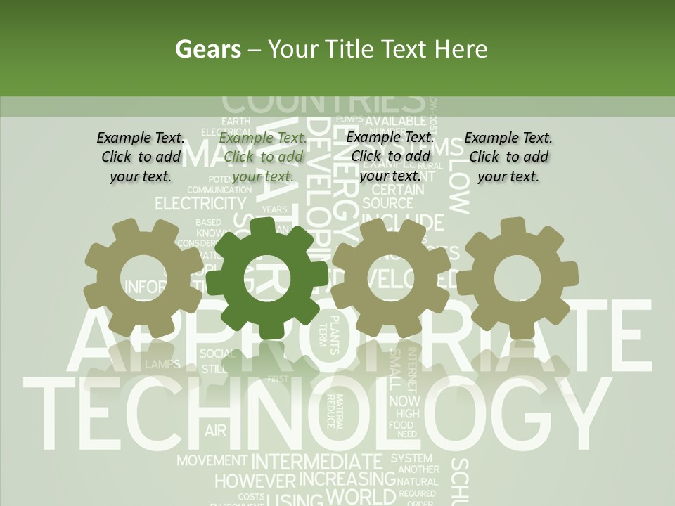 Economic Sustainable Appropriate PowerPoint Template